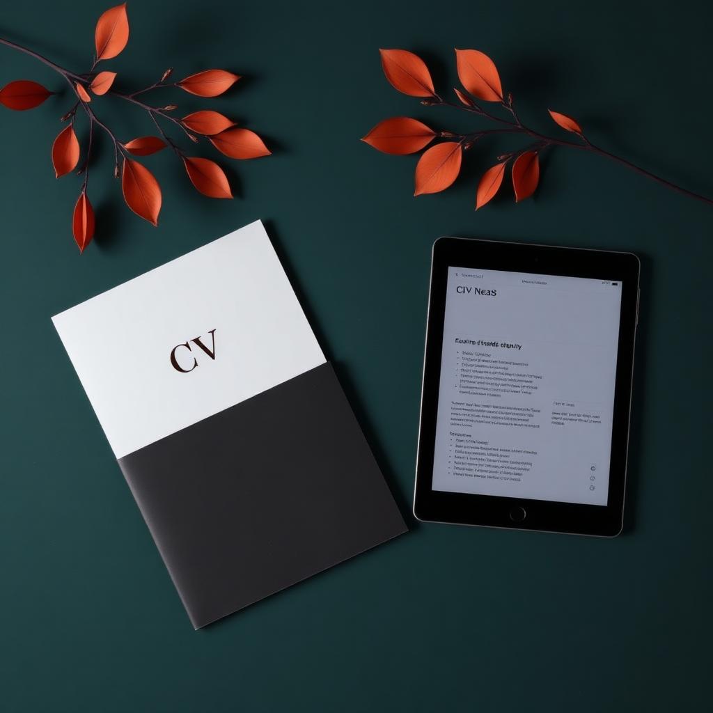Bewerbungsmappe: Digital oder Print, was zieht 2026?